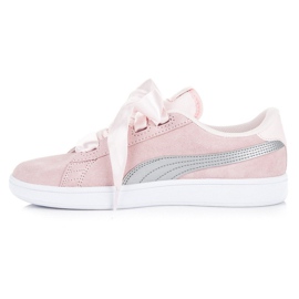 Puma smash v2 cinta jr rosado 3