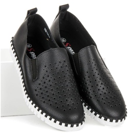 Seastar Zapatillas sin cordones caladas negro 4