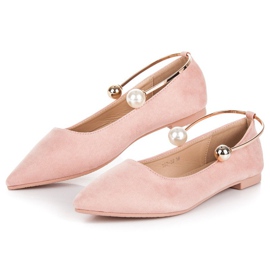 Bailarinas con adorno rosado 2