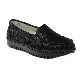 Mocasines de piel Filippo 139 negro 1