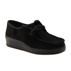Ren But Pantuflas de pana Ren Mas negro 1