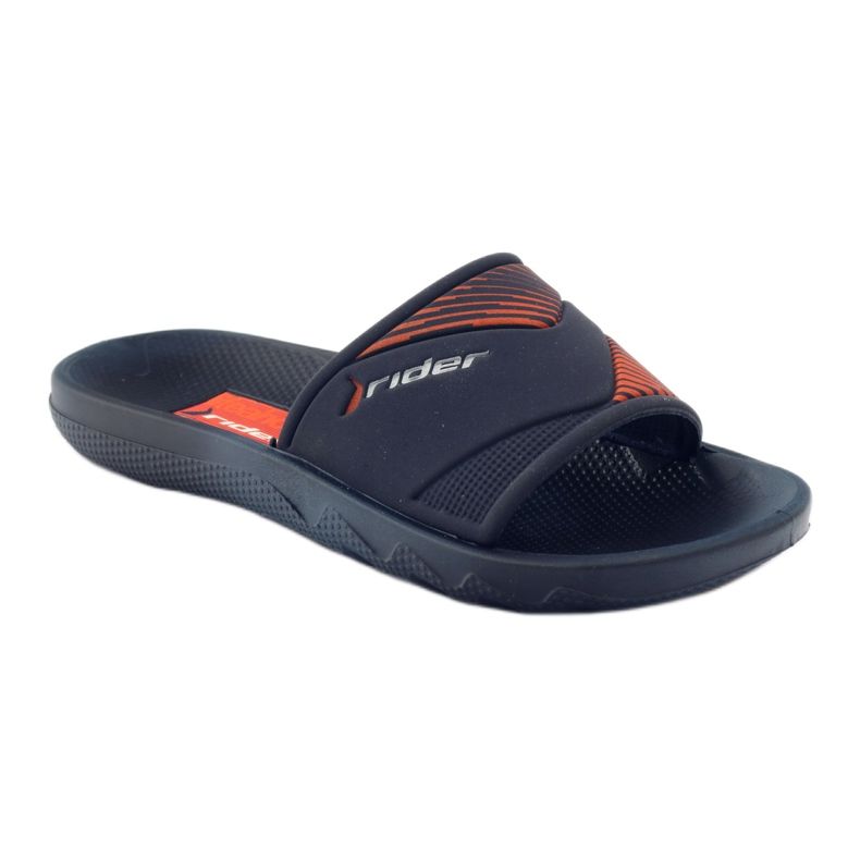 Zapatillas de piscina de ocio Rider 82359 naranja azul marino 1 Zapatillas de piscina de ocio Rider 82359 naranja azul marino 1