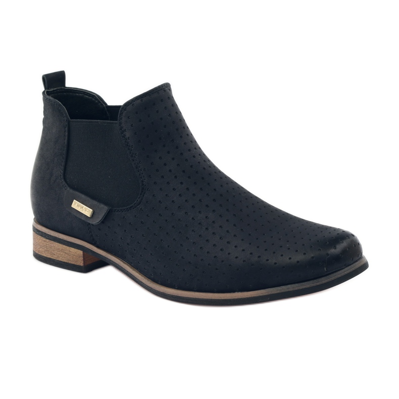 Botas sin cordones Filippo Jodhpur en negro 1