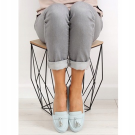 Mocasines azules para mujer 3147 L. Azul 2