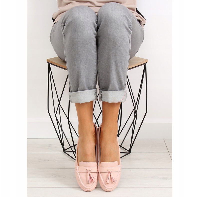 Rosa Mocasines mujer rosa 3147 Rosa 2