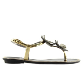Sandalias meliski negro KG19P Negro 3