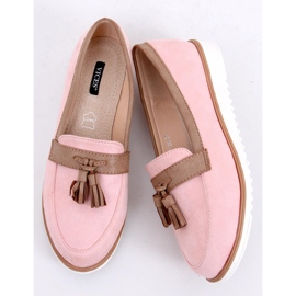 BM Pink Mocasines rosa de mujer 9167 Pink rosado 3