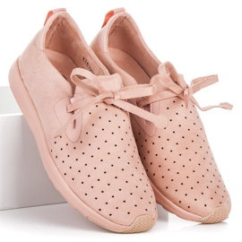 Kylie Slipon Ante Calado rosado 6