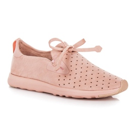 Kylie Slipon Ante Calado rosado 3