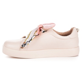 Zapatillas Atadas con cinta VICES rosado 5