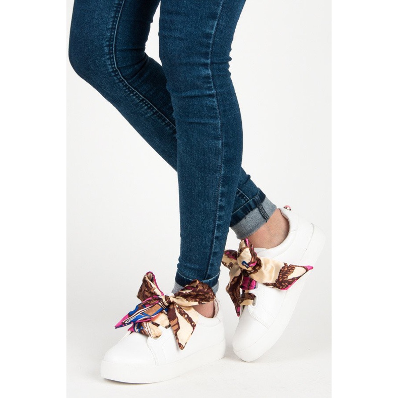 Vices Zapatillas atadas con una cinta vicios blanco 2 Vices Zapatillas atadas con una cinta vicios blanco 2