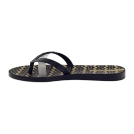 Pantuflas para mujer Ipanema 82289 negro amarillo 2 Pantuflas para mujer Ipanema 82289 negro amarillo 2