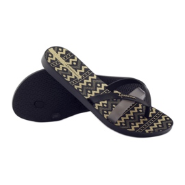 Pantuflas para mujer Ipanema 82289 negro amarillo 3 Pantuflas para mujer Ipanema 82289 negro amarillo 3