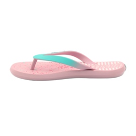 Chanclas para niños Rider 82365 rosa verde 2