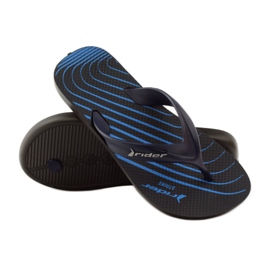 Chanclas para niños Rider 11214 azul marino azul 3