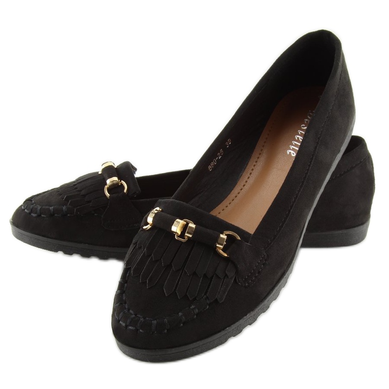 Negro Mocasines mujer 680-25 BAL-1 negro 1