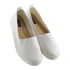 Blanco 4163 Zapatillas slip-on super cómodas blancas 1 Blanco 4163 Zapatillas slip-on super cómodas blancas 1