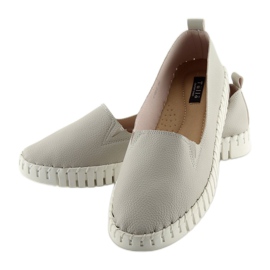 Gris 4163 Zapatillas slip-on grises súper cómodas 2