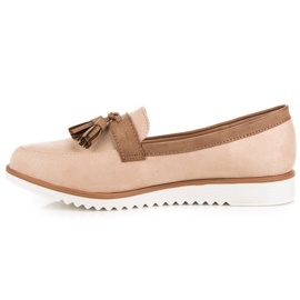 Mocasines boho vices beige 3