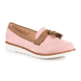 Mocasines Boho VICES rosas rosado 2