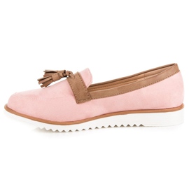Mocasines Boho VICES rosas rosado 3