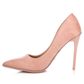 Seastar Tacones en polvo de moda rosado 1