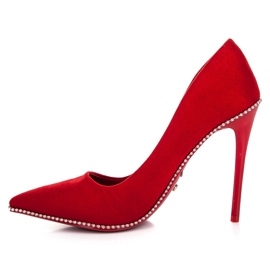 Seastar Tacones rojos de moda 2
