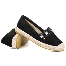 Coura Alpargatas negras negro 4