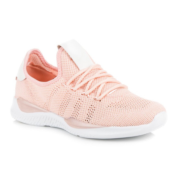 Polvo, calzado deportivo sin cordones rosa 2