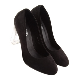 Salón tacones ombre negro 889-6 Negro 4
