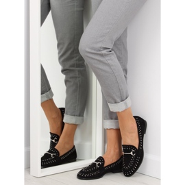Negro Mocasines negros de mujer G241 Black 5