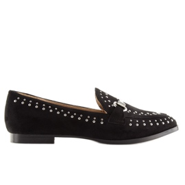 Negro Mocasines negros de mujer G241 Black 6