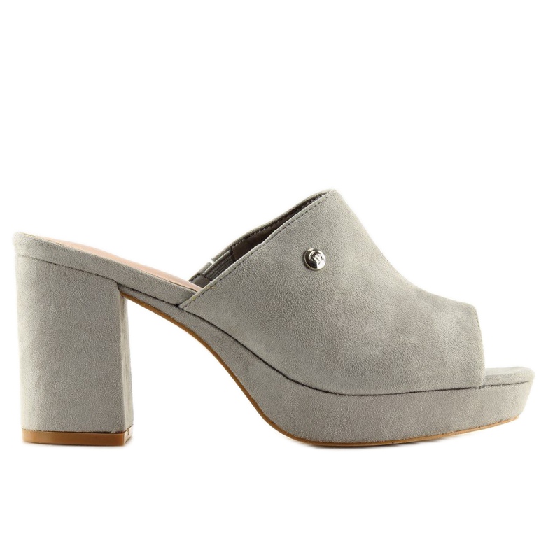 Gris Tacones altos FLD-3K41 gris 2