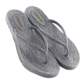 Gris CK40P Chanclas goma gris 1