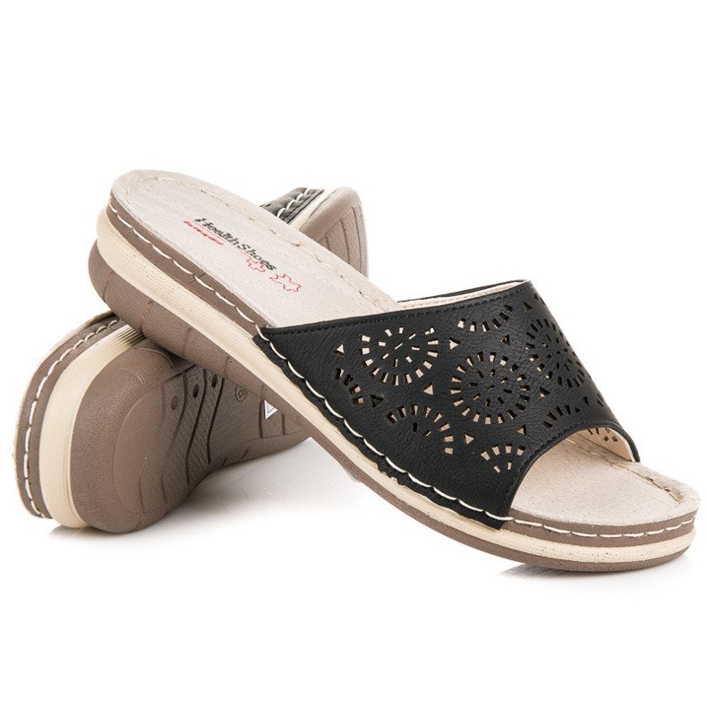 Hasby Babuchas mujer caladas negro 1 Hasby Babuchas mujer caladas negro 1