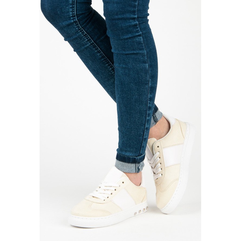 Sport Zapatillas de gamuza amarillo 1