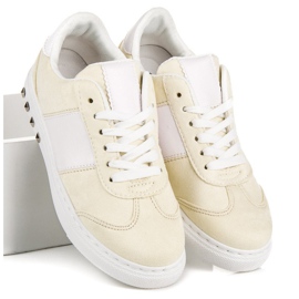 Sport Zapatillas de gamuza amarillo 2