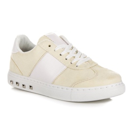 Sport Zapatillas de gamuza amarillo 4