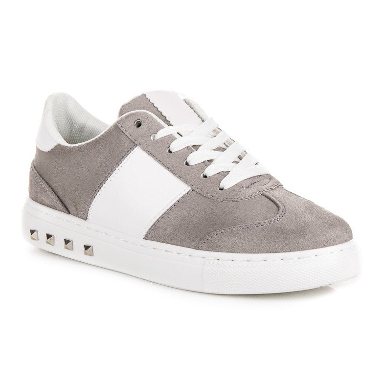 Sport Zapatillas de gamuza gris 1