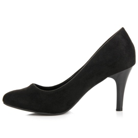 Bombas cómodas en un alfiler. negro 3