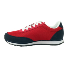 American Club Deportivas americanas rojas atadas azul marino rojo 2