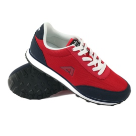 American Club Deportivas americanas rojas atadas azul marino rojo 3