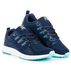 Ax Boxing Zapatos para correr de mujer azul azul marino 4