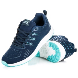 Ax Boxing Zapatos para correr de mujer azul azul marino 3