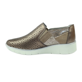 Zapatillas deportivas de cuero Filippo marrón multicolor 2