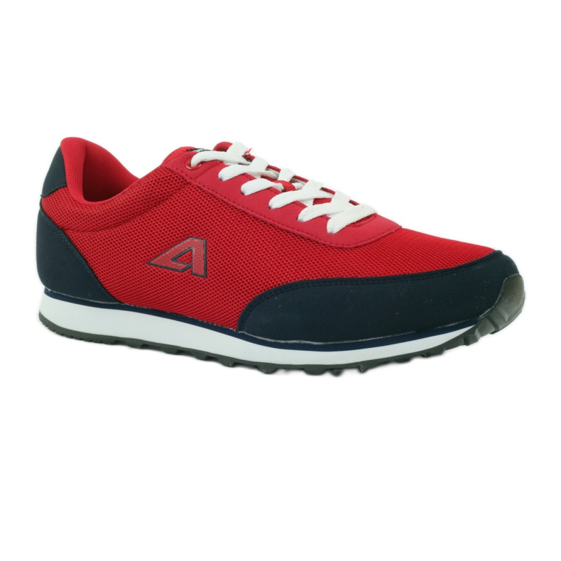 American Club Deportivas atadas hombre rojo americano azul marino 1
