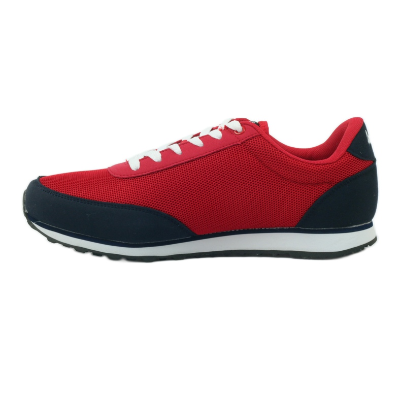 American Club Deportivas atadas hombre rojo americano azul marino 2