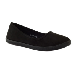 McKey Zapatillas negras, zapatillas slip-on negro 1