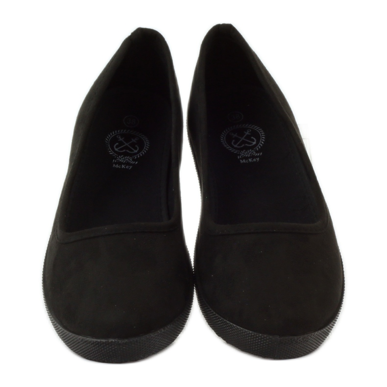 McKey Zapatillas negras, zapatillas slip-on negro 4
