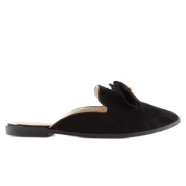 Pantuflas Lordsy negras D-6539 negro 1 Pantuflas Lordsy negras D-6539 negro 1